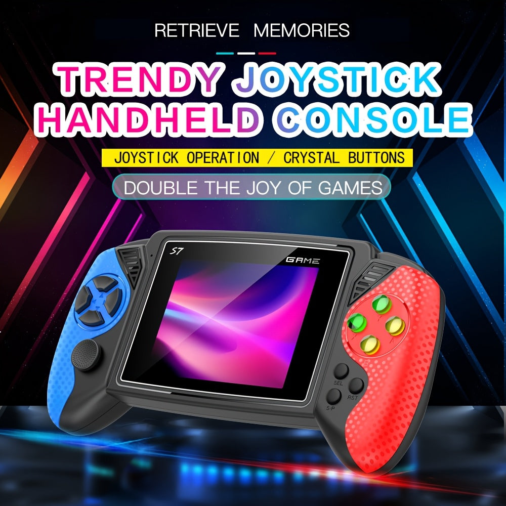 Console Arcade Portatile Retro S7 da 3,5” con Schermo a Colori – Mini Videogame Nostalgica, Sistema di Gioco Portatile Ideale come Regalo