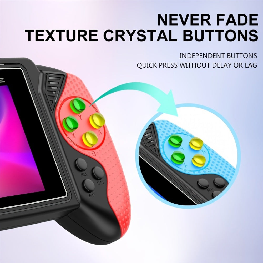 Console Arcade Portatile Retro S7 da 3,5” con Schermo a Colori – Mini Videogame Nostalgica, Sistema di Gioco Portatile Ideale come Regalo