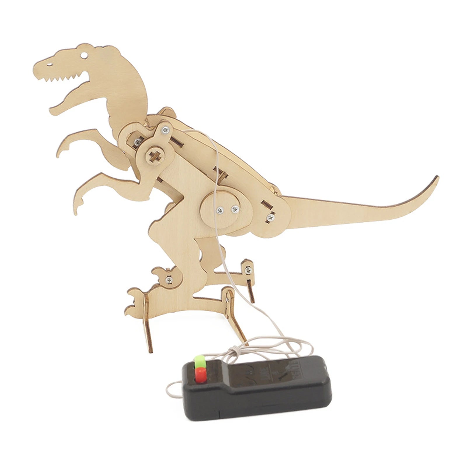 Gioco STEM in Legno – Robot T-Rex Telecomandato 🦖🤖