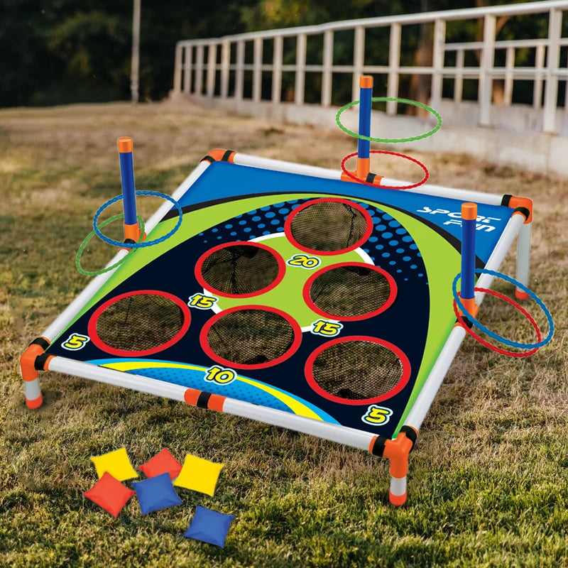 Gioco Lancio a Bersaglio Portatile – Cornhole per Bambini e Famiglia