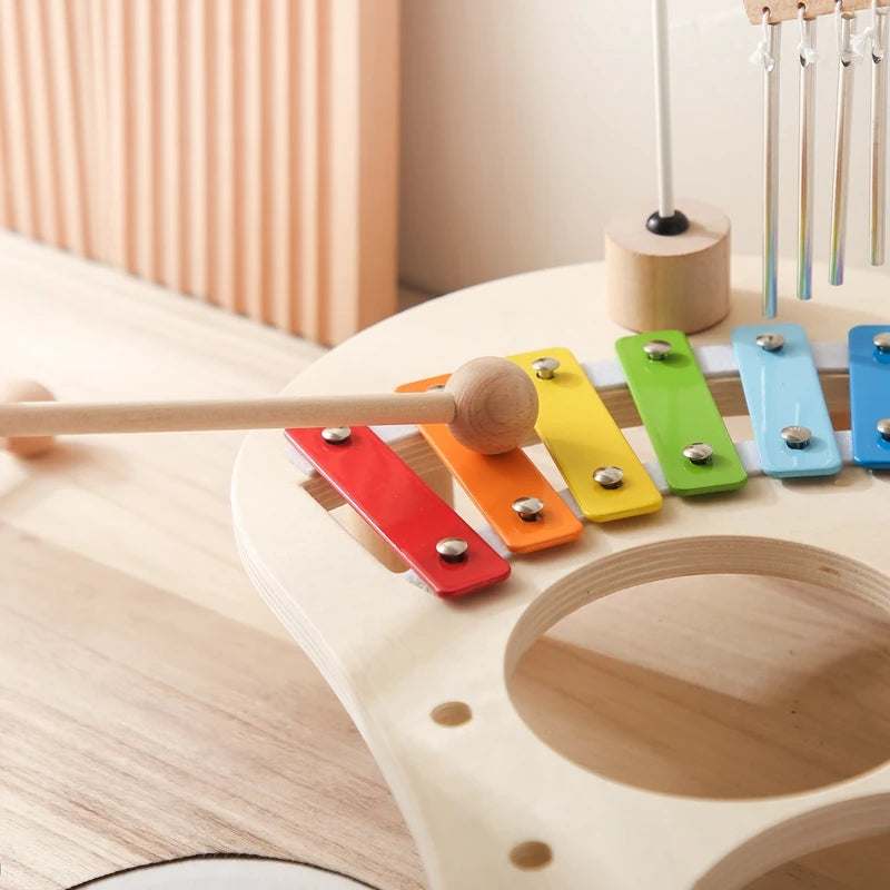 🎵 Xilofono e Campane Montessori in Legno – Giochi Musicali Educativi per Bambini e Neonati 🎵