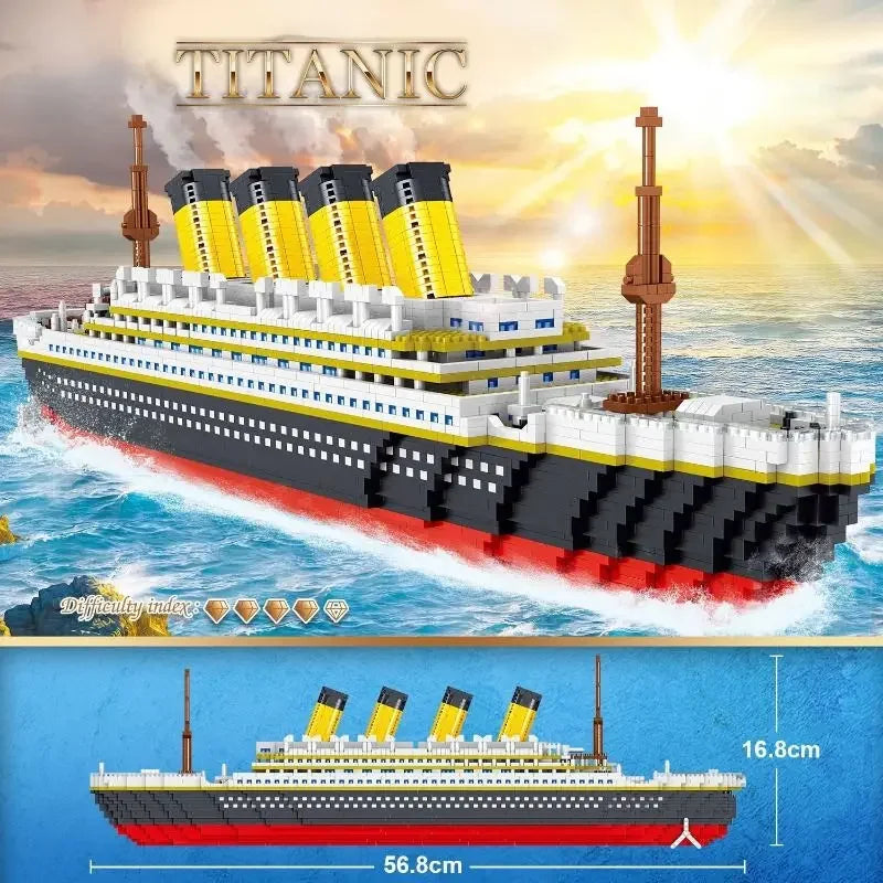 Modello Nave da Crociera Titanic da Costruire – 4000+ Pezzi
