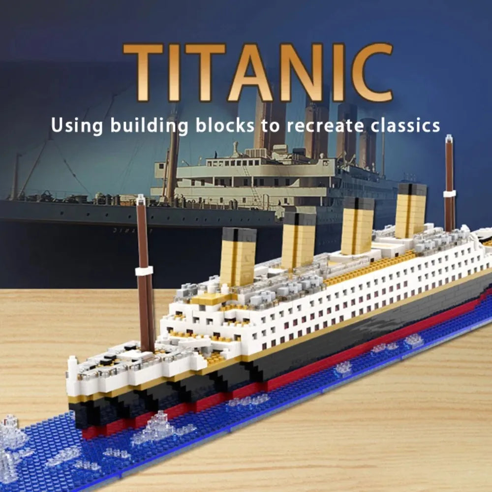 Modello Nave da Crociera Titanic da Costruire – 4000+ Pezzi