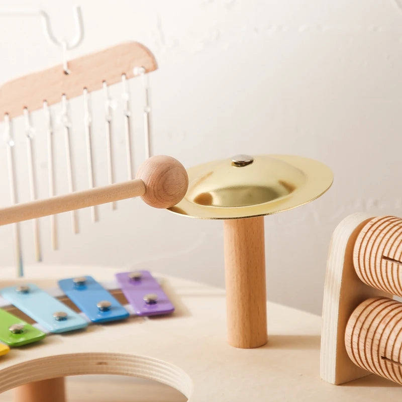 🎵 Xilofono e Campane Montessori in Legno – Giochi Musicali Educativi per Bambini e Neonati 🎵
