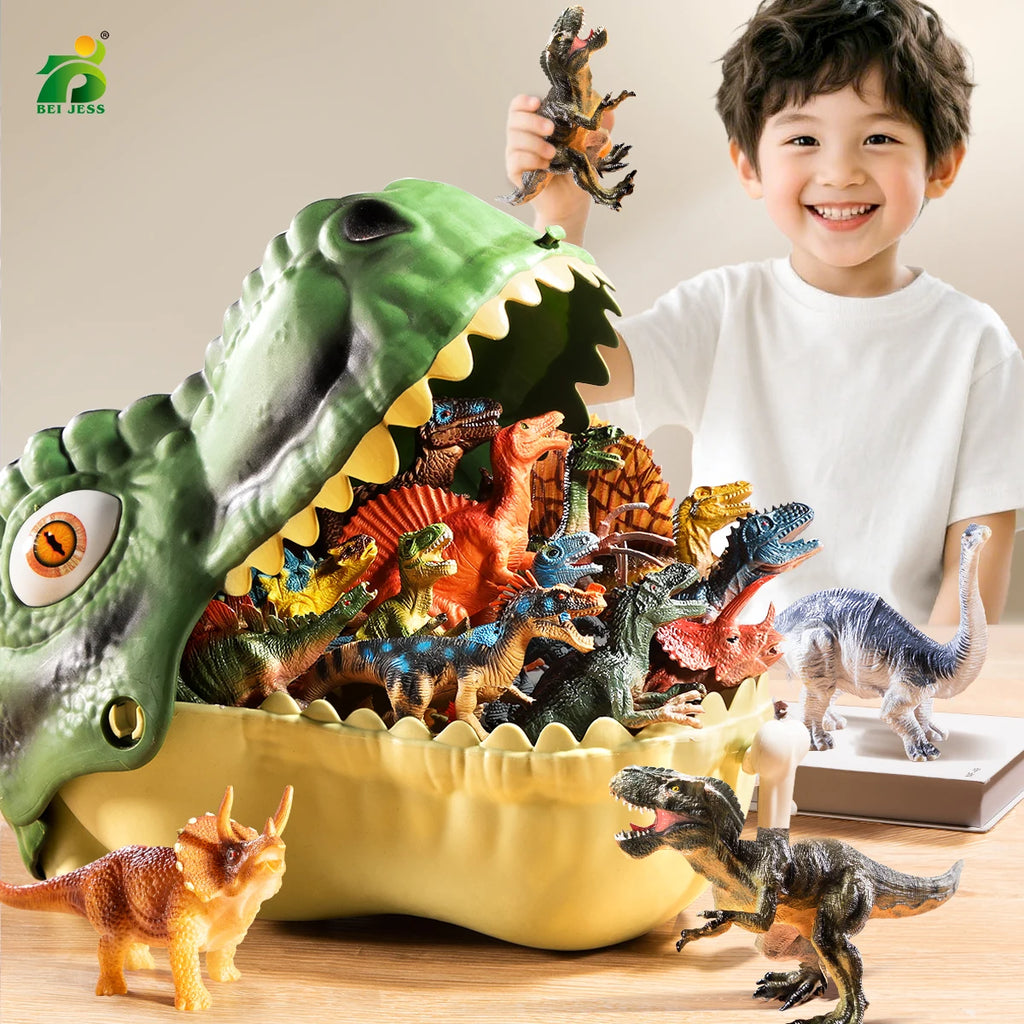 🦖 “Dinosauri Giurassici – Action Figures in PVC per Bambini, Tyrannosaurus e Animali Preistorici” 🌍