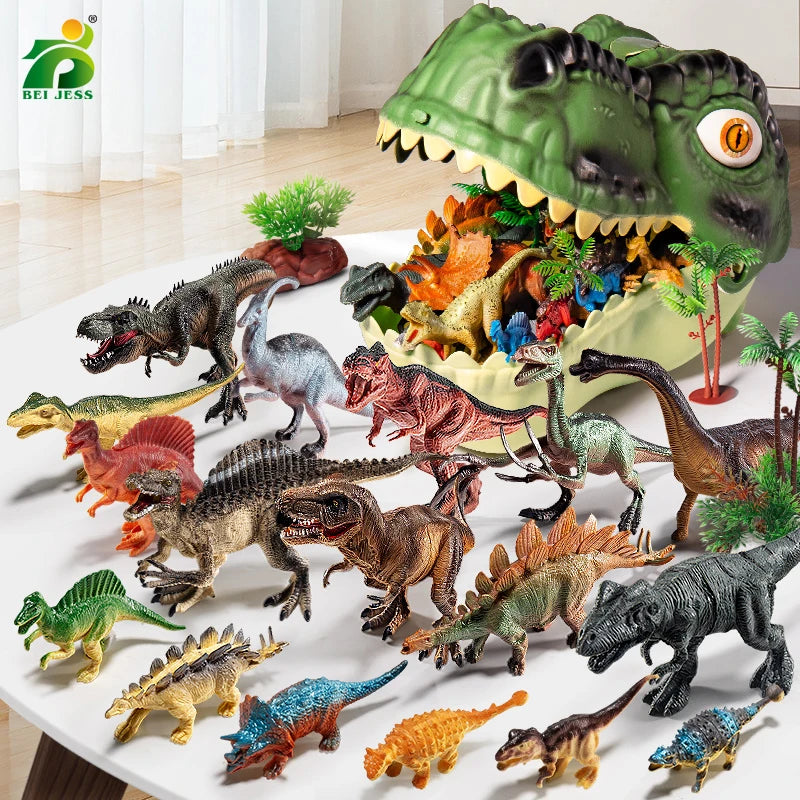🦖 “Dinosauri Giurassici – Action Figures in PVC per Bambini, Tyrannosaurus e Animali Preistorici” 🌍