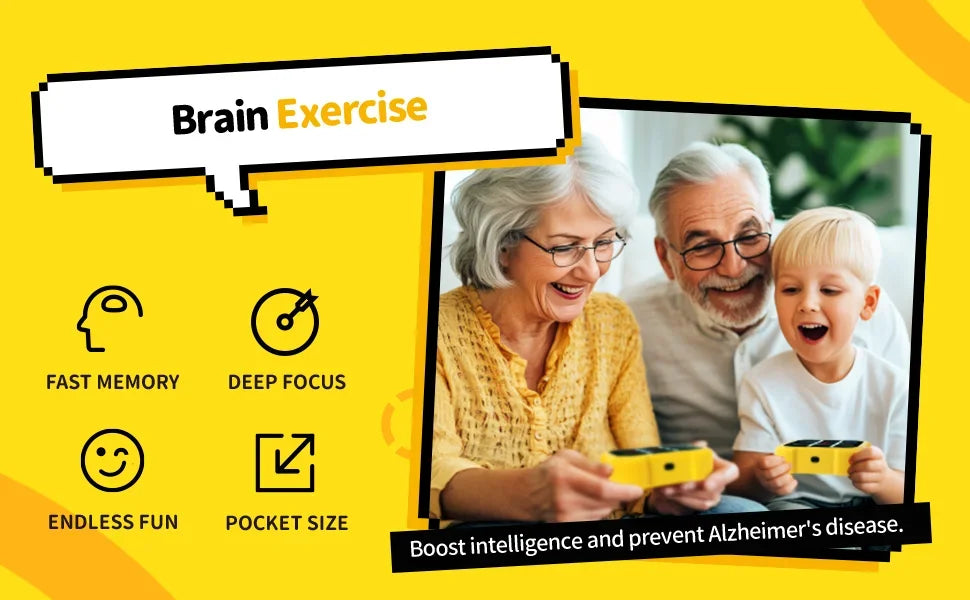 Tris Elettronico Portatile 3-in-1 🧠 | Gioco da Viaggio per Bambini e Adulti | Puzzle Educativo Montessori con Allenamento della Memoria