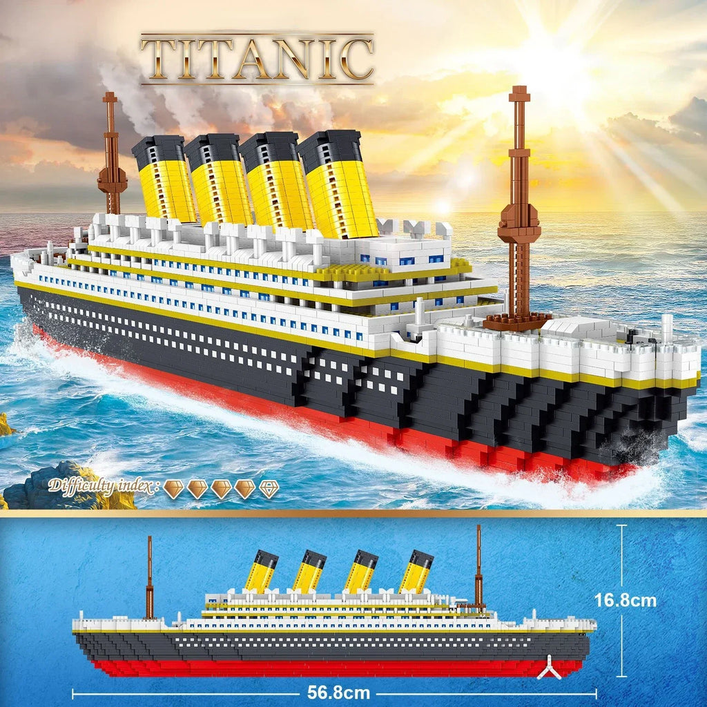 Modello Nave da Crociera Titanic da Costruire – 4000+ Pezzi
