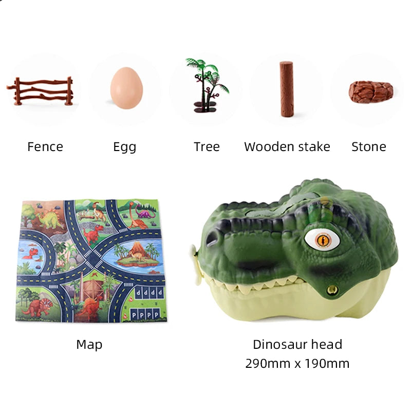 🦖 “Dinosauri Giurassici – Action Figures in PVC per Bambini, Tyrannosaurus e Animali Preistorici” 🌍