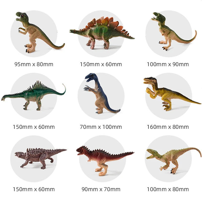 🦖 “Dinosauri Giurassici – Action Figures in PVC per Bambini, Tyrannosaurus e Animali Preistorici” 🌍