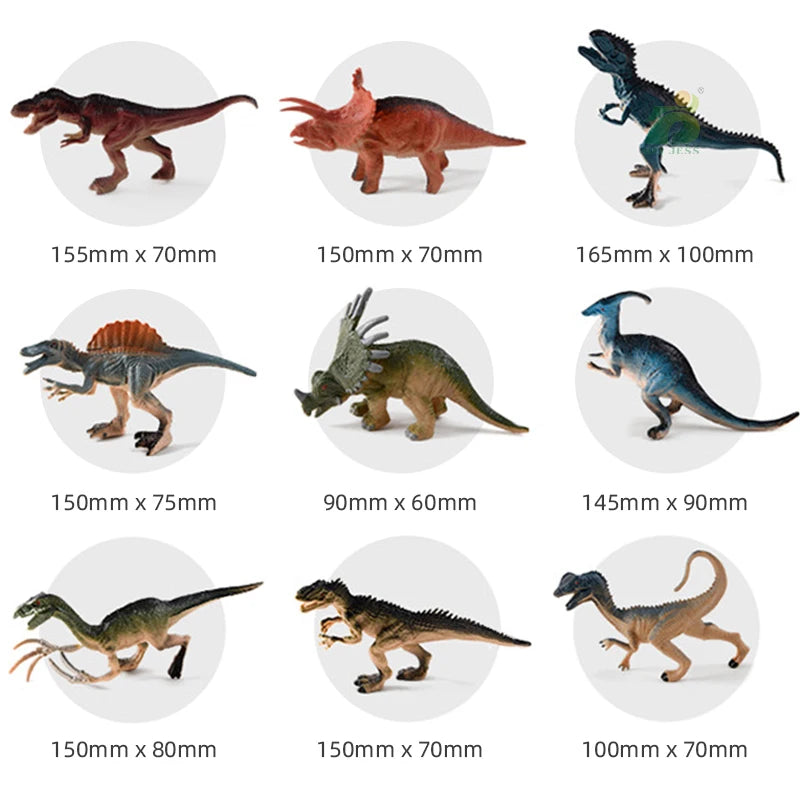 🦖 “Dinosauri Giurassici – Action Figures in PVC per Bambini, Tyrannosaurus e Animali Preistorici” 🌍
