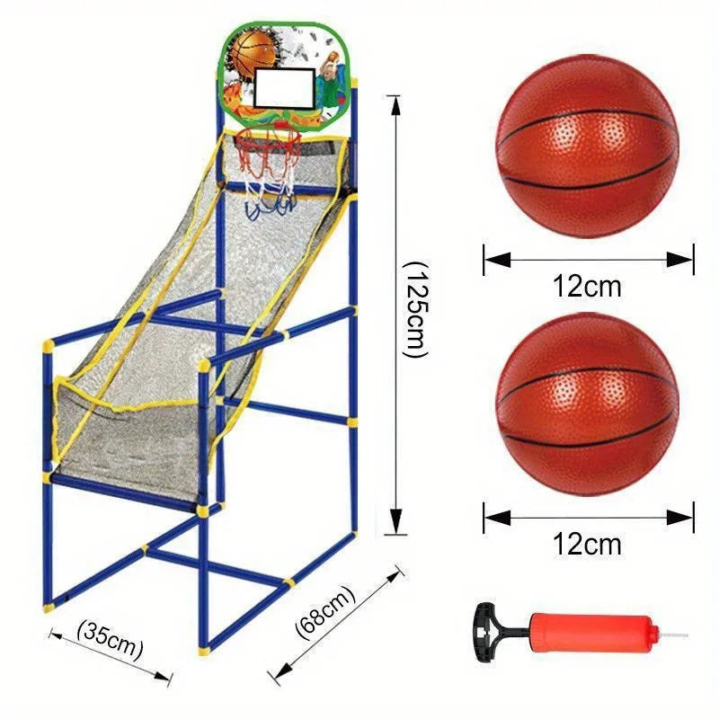Gioco Basket Arcade per Bambini – Set Indoor & Outdoor
