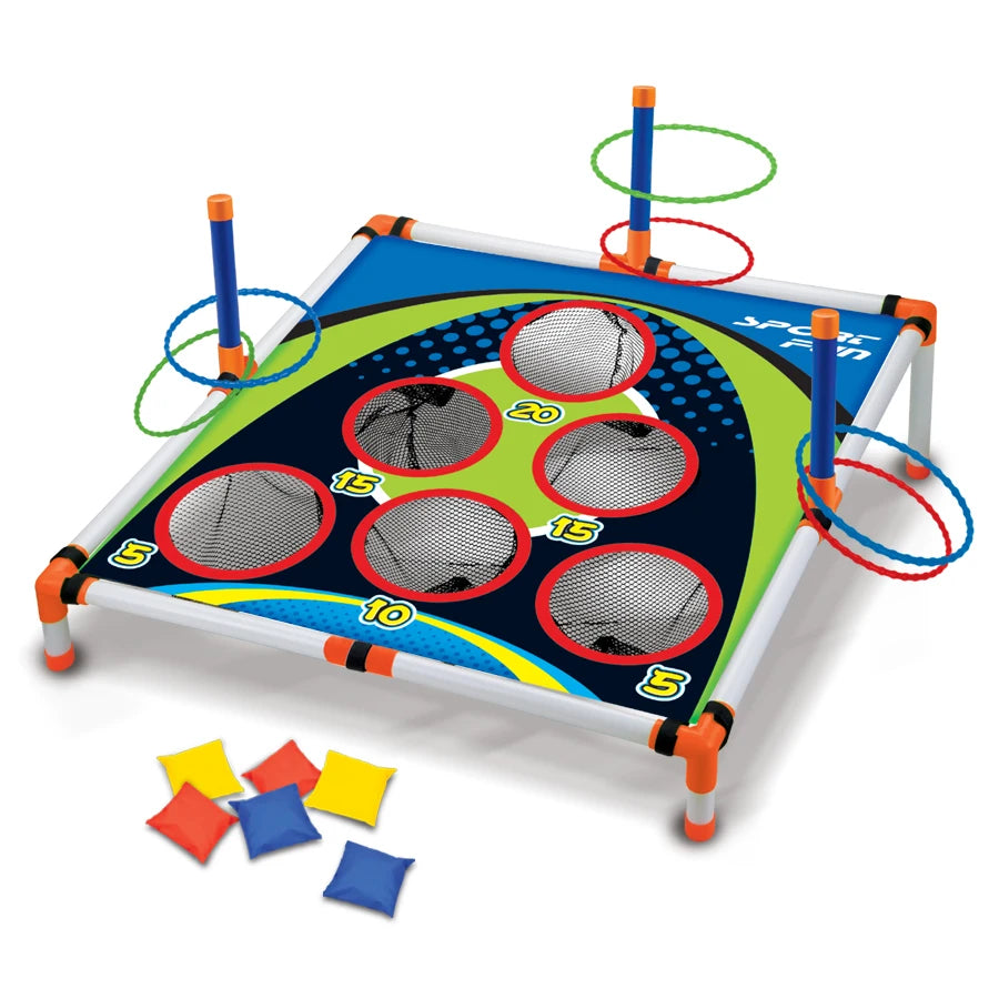 Gioco Lancio a Bersaglio Portatile – Cornhole per Bambini e Famiglia