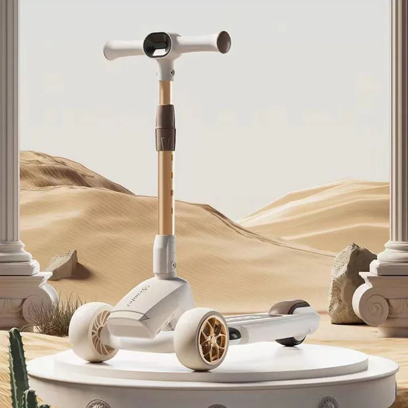 Monopattino per Bambini a 3 Ruote con Luce e Musica