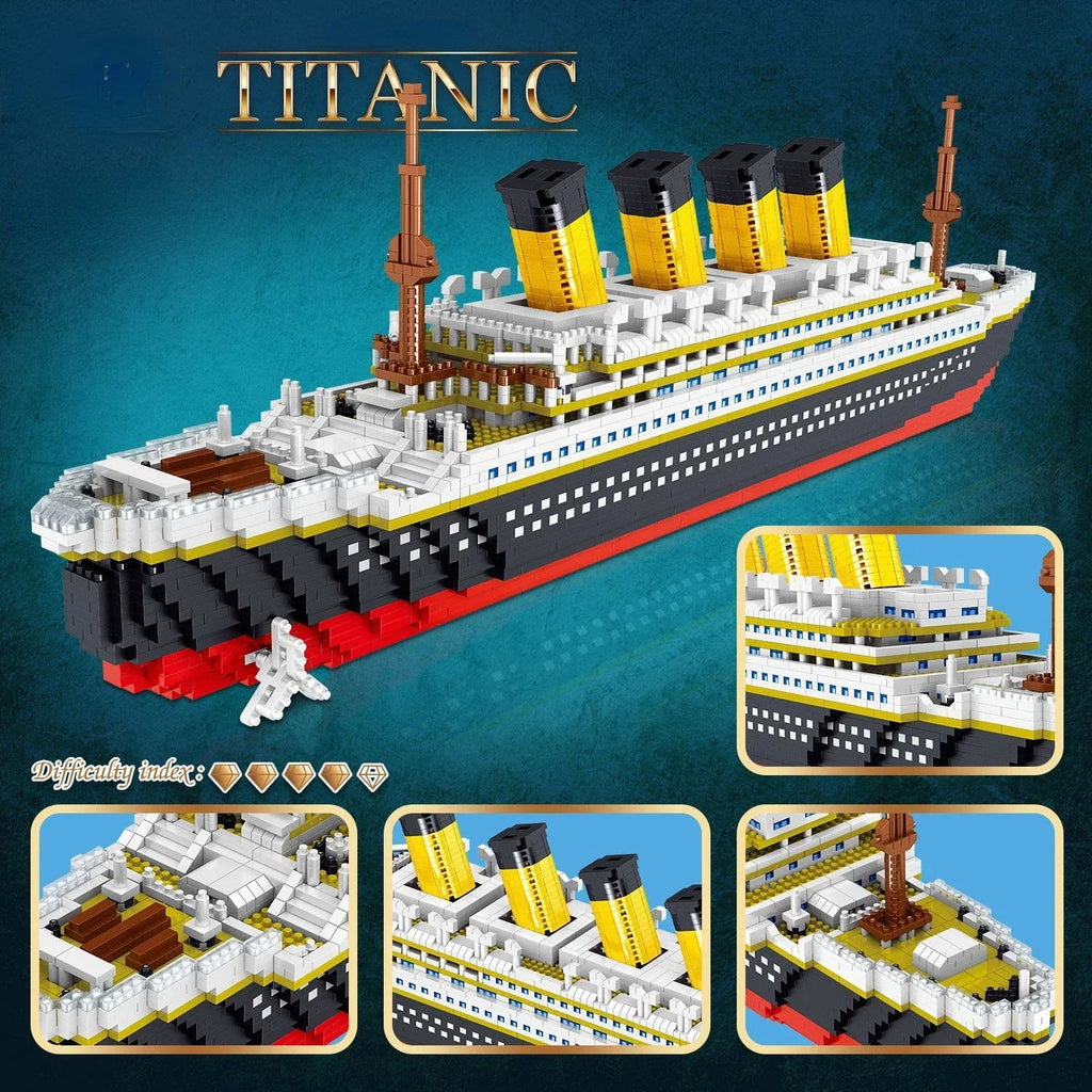 Modello Nave da Crociera Titanic da Costruire – 4000+ Pezzi
