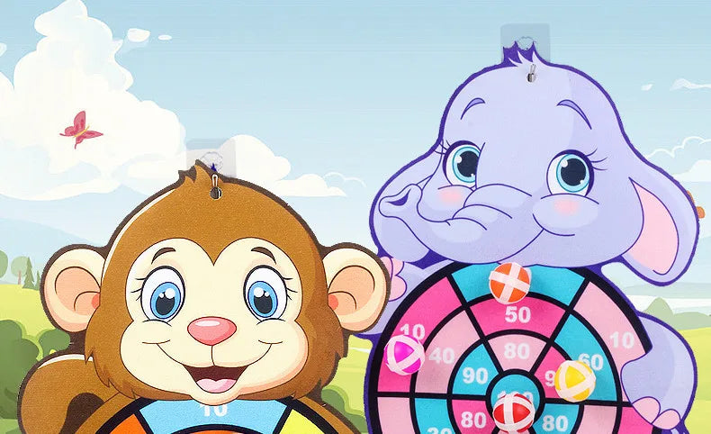 Bersaglio Montessori per Bambini 2-4 Anni 🐾 | Gioco con Palline Adesiveactive Educational Toys Baby