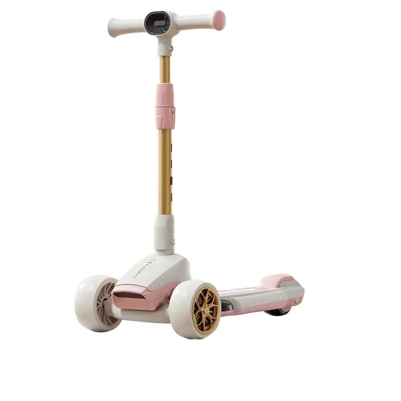 Monopattino per Bambini a 3 Ruote con Luce e Musica