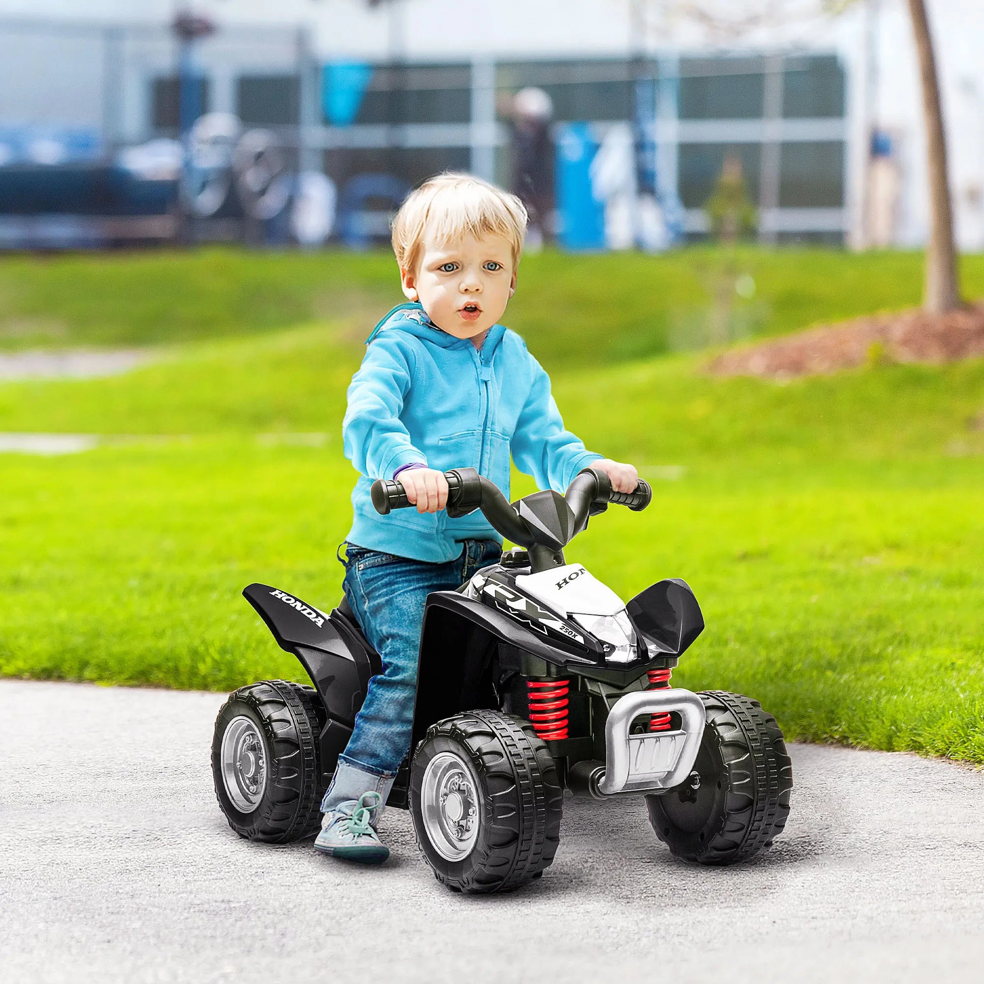 Quad Elettrico Honda per Bambini con Luci LED e Clacson