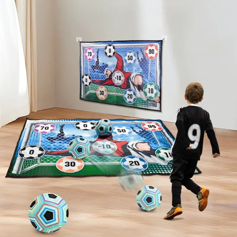 Tappeto da Gioco Calcio – Set Interattivo Indoor & Outdoor ⚽