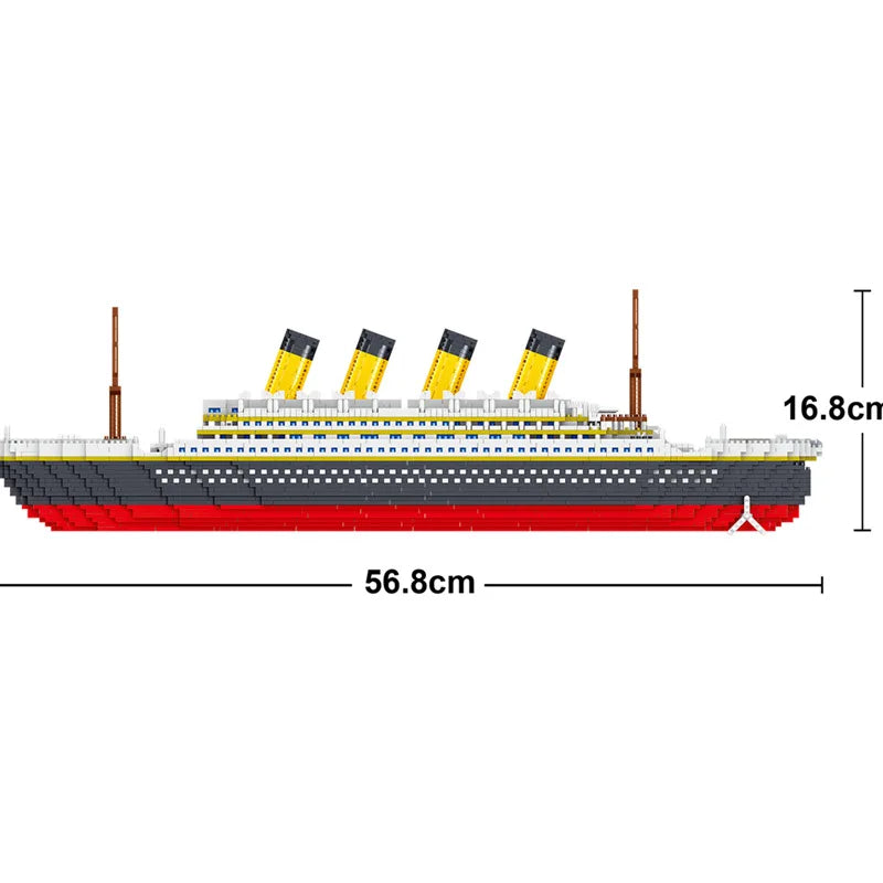 Modello Nave da Crociera Titanic da Costruire – 4000+ Pezzi